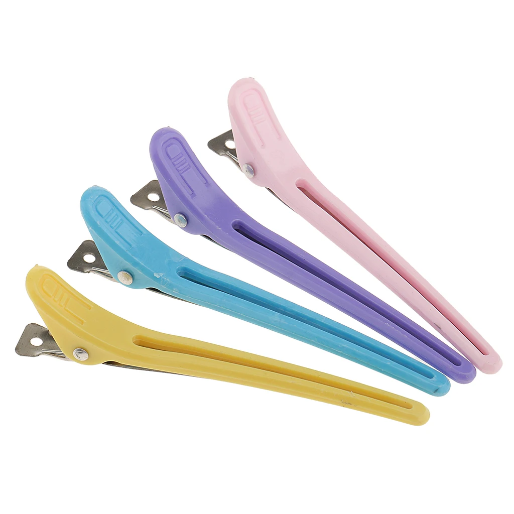 

12pcs a lot Salon Hair Clips Set Alligator Section Clamp Hairpins For Hair Styling Wholesale