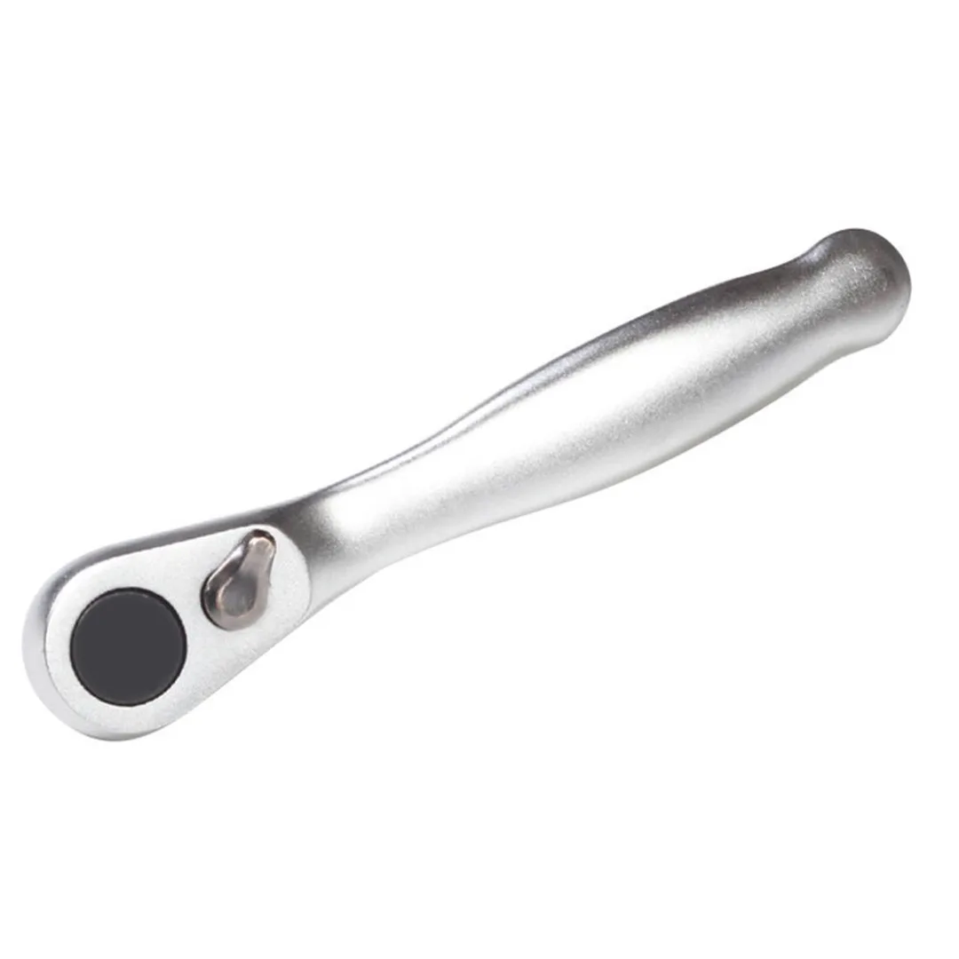 

Mayitr 1pc 1/4" Drive Ratchet Handle Wrench Mini Ratchet 72 Teeth Quick Release Socket Spanner Single-end Wrench Hand Tools