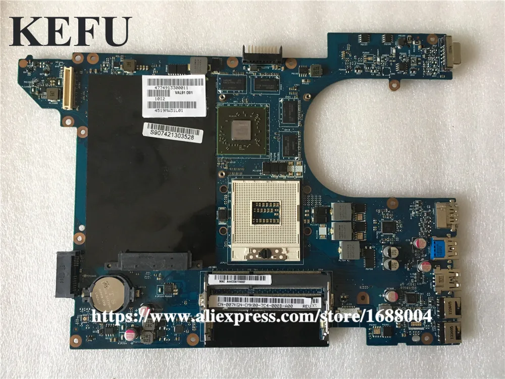 Материнская плата для Dell V3560 3560 QCL00 LA-8241P CN-0RDH49 HD7670M/1 GB non-Встроенная видеокарта тестирование