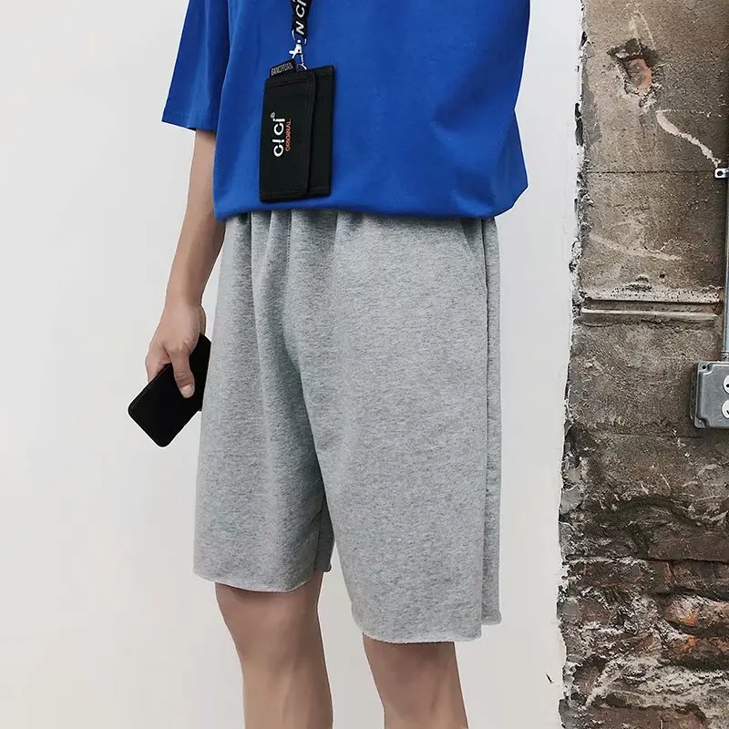 

Mens Gym Shorts Run Jogging Sports Fitness Bodybuilding Sweatpants Male Workout Training Knee Length Short Pant