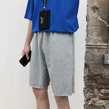 

Mens Gym Shorts Run Jogging Sports Fitness Bodybuilding Sweatpants Male Workout Training Knee Length Short Pant