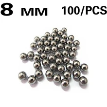 Atacado 5/16 "(8mm) Bolas de Aço Inoxidável Caça Slingshot AMMO Frete Grátis ao ar livre 100 pçs/lote