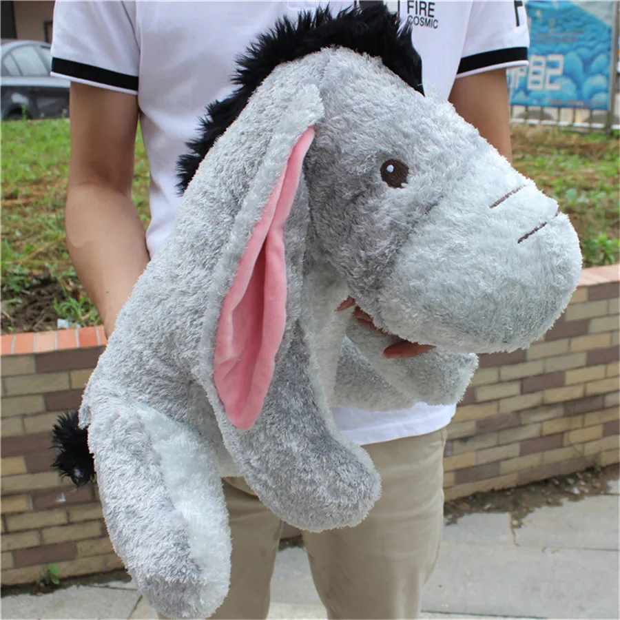 1 шт. 40 см большой размер Робин друзья Eeeyore плюшевый Ослик мягкая кукла eyeore милая