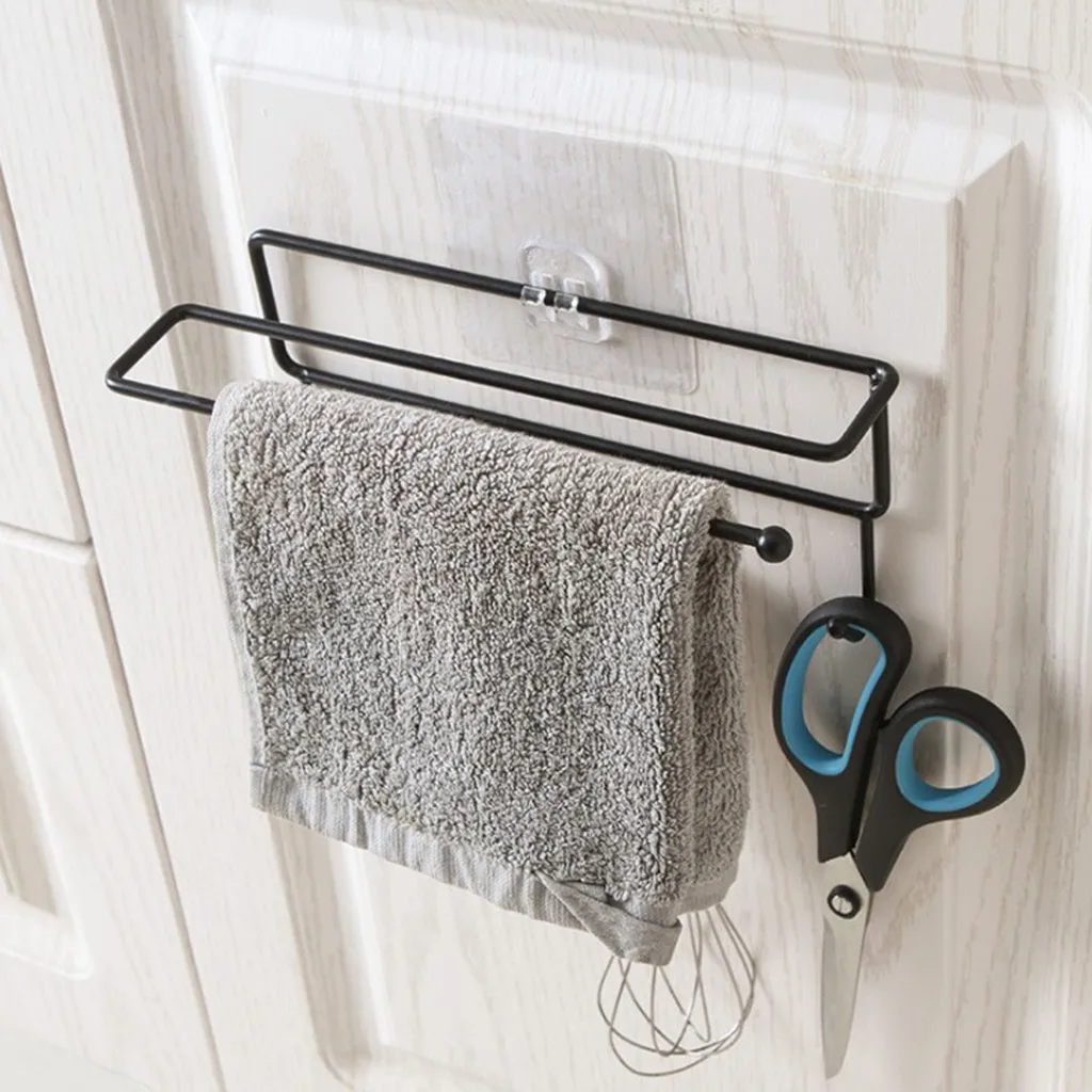 Punch-Free Coat Wall Hanging Bathroom Hook Hanger Hook Free Punching Rack Home Storage Organization