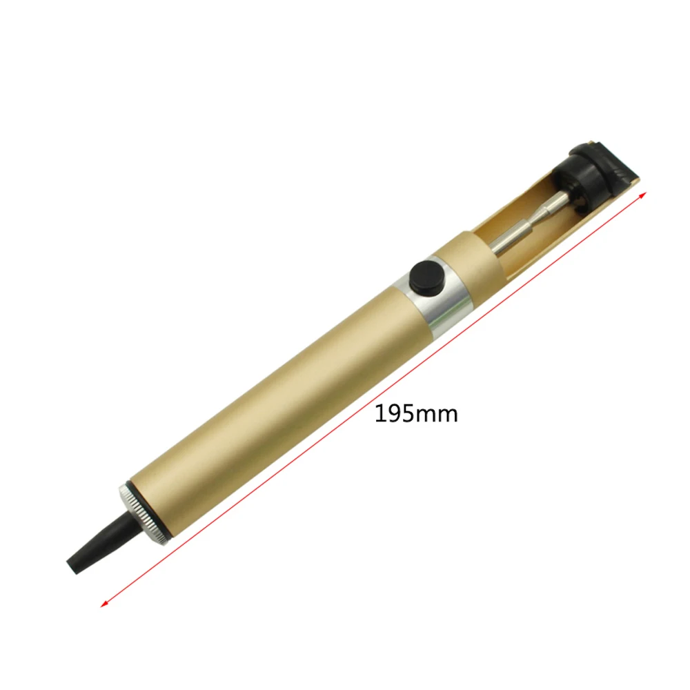 908-366A Strong Anti-Static Suction Tin Device Anti-Static Desoldering Pump Aluminum Alloy Solder Single Hand Sucker Pen Tools