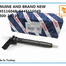 Подлинный и абсолютно дизельный топливный инжектор 0445116048, 0445116049, 33800-3A100