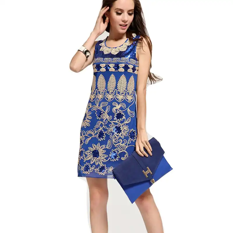 fashion plain sleeveless bodycon dress