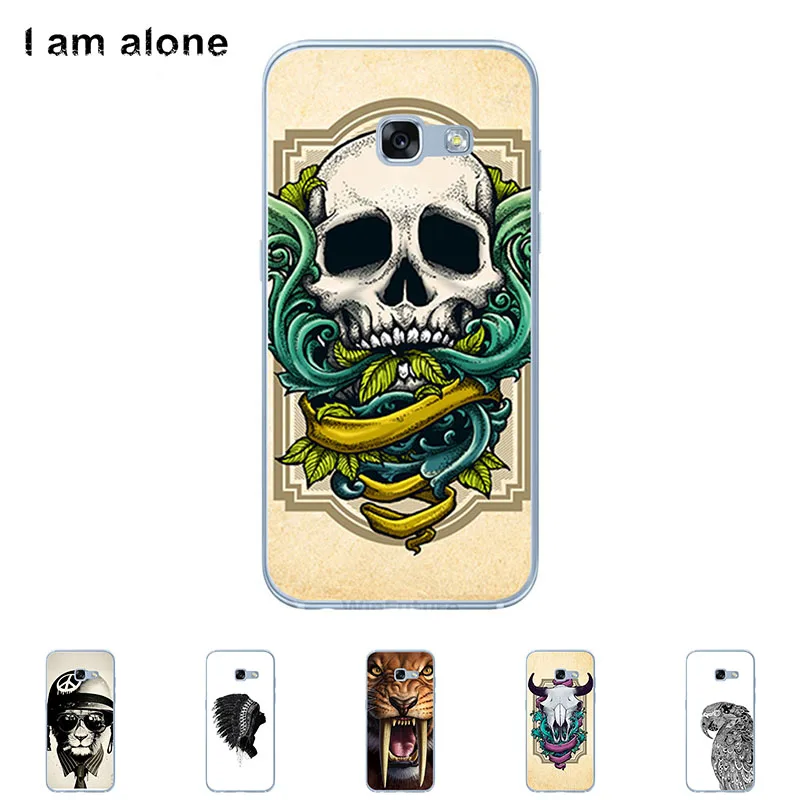 For Samsung Galaxy A5 (2017) 5.2 inch Hard Plastic Cellphone Case Mobile Phone Cover Mask Color Paint Skin Shipping Free |