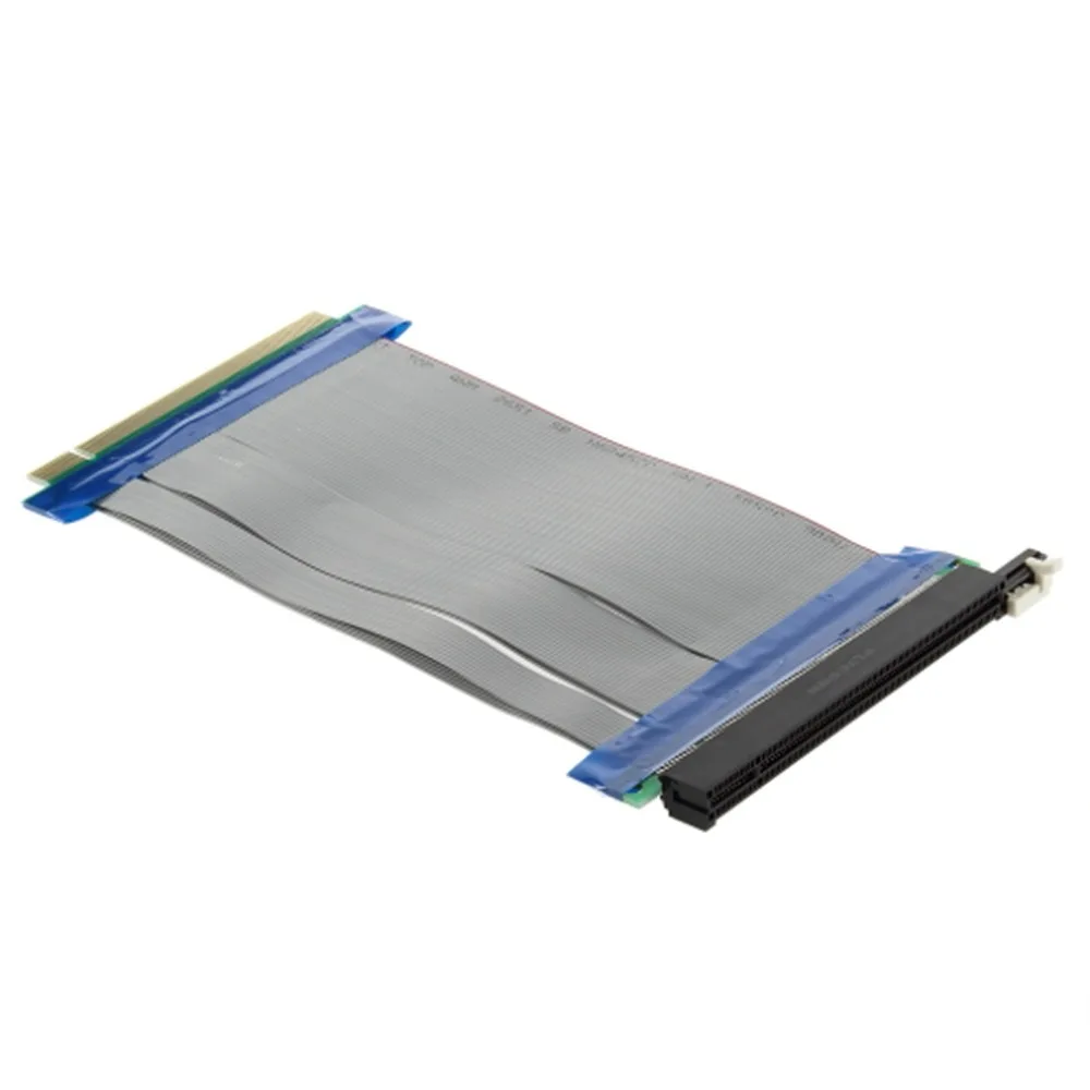 

PCI-Express PCI-E 16X Riser Card Ribbon Extender Extension Cable