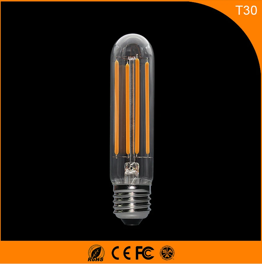 

50PCS 4W E27 B22 Led Bulb, T30 LED COB Vintage Edison Light ,Filament Light Retro Bulb AC 220V