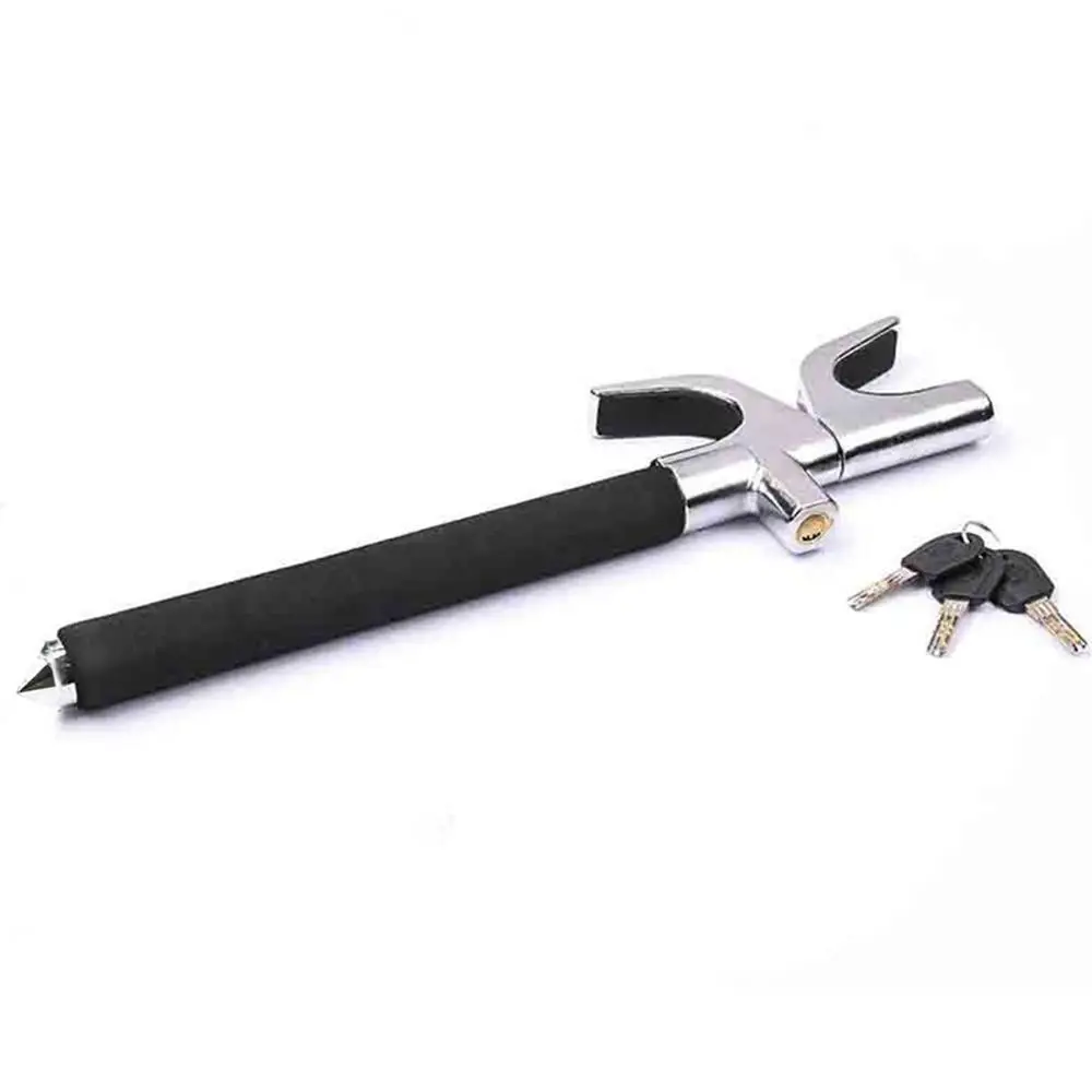 

Car U-Shaped Steering Wheel Lock Car Anti-Theft Lock Adjustable Telescopic Safety Lock For Self-Defense Car