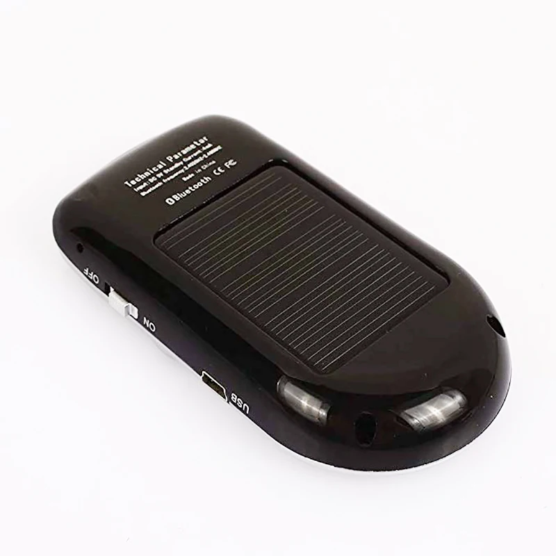 Солнечное USB зарядное устройство Bluetooth автомобильный комплект MP3 Handsfree умный