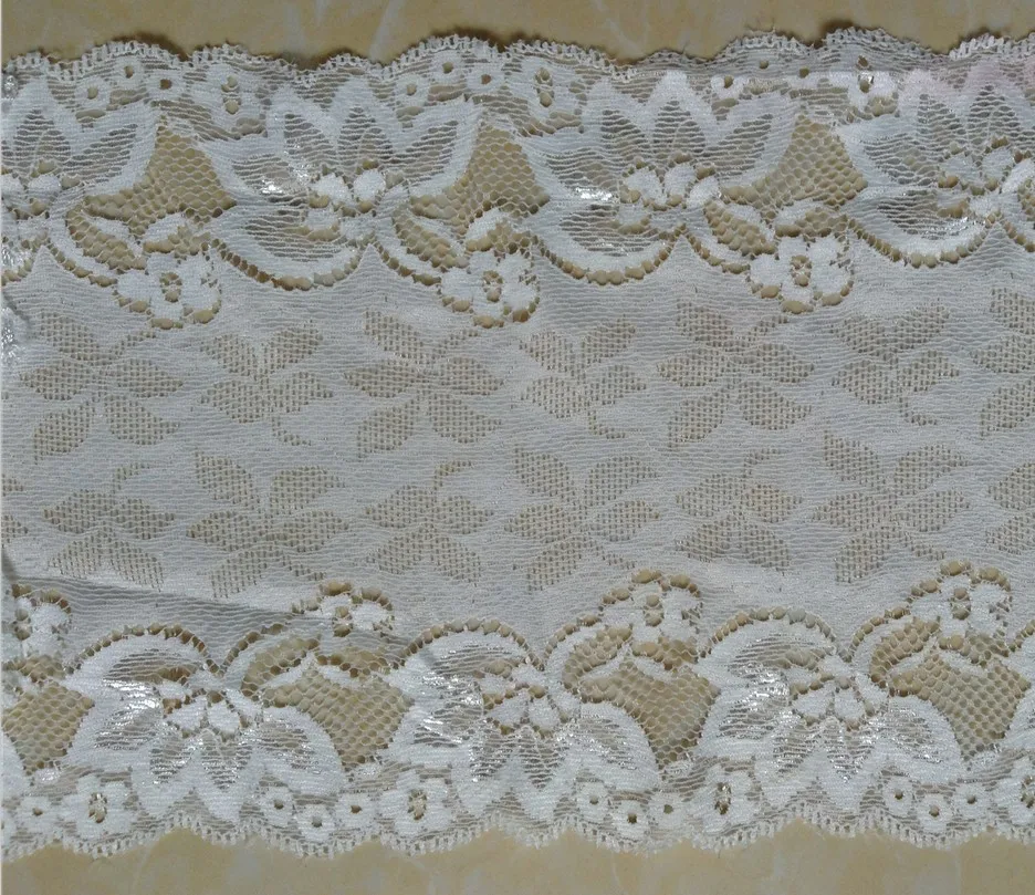 

15cm exquisite elastic jacquard lace, soft and elegant stretch lace trimming,XERY137k