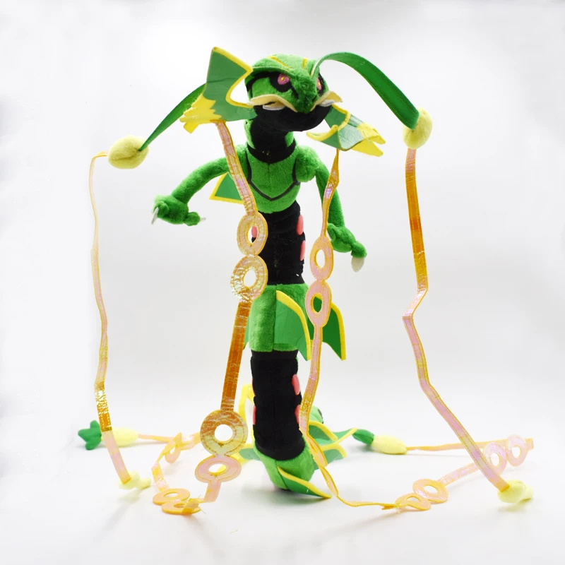 

83 cm Omega Ruby Rayquaza Groene Pluche Speelgoed Gevulde Pop Chritams Gift Voor Kinderen Gratis Verzending
