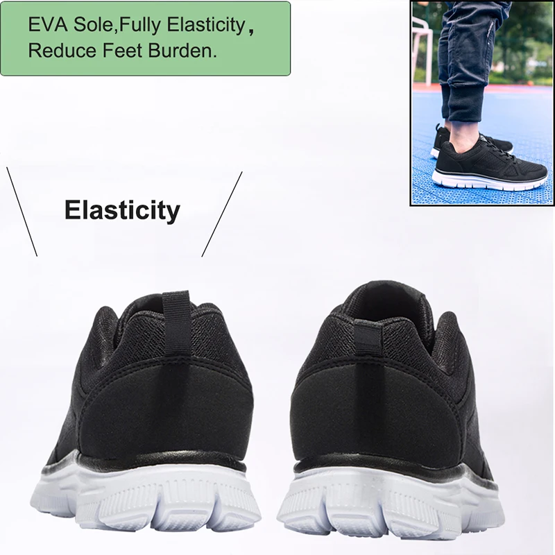 Online Marke Mesh Casual Schuhe Frühling Männer Leichte Atmungsaktive herren Turnschuhe Schuhe Männlichen Fuß Schuhe Schwarz Plus Größe 48 49 50