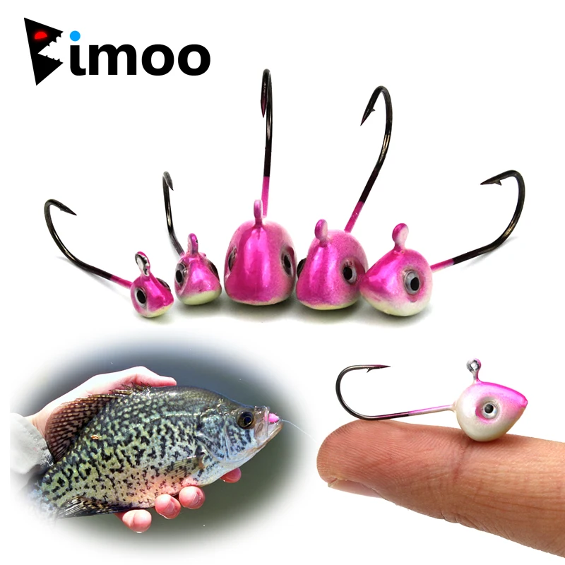 Bimoo 10 шт. 0. Флейта 1 г 2 3 4 флейта свинцовые мини рыболовные джиг Крючки