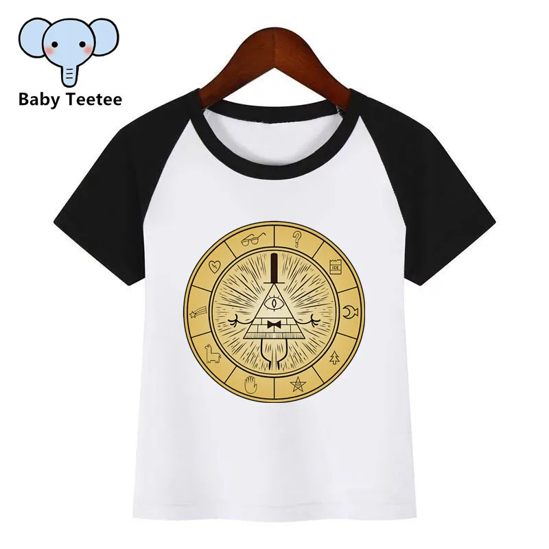 Compre Niños Nuevos Dibujos Animados Gravity Falls Dibujos Animados Mabel Dipper Pines Imprimir Niños Camiseta Bebé Ropa Divertida Camiseta De Verano