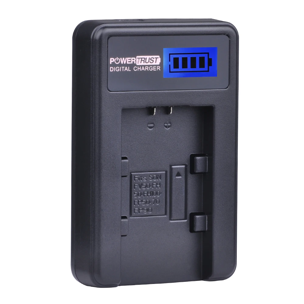 Günstige 1Pcs 4500mAh NP FV100 NP FV100 NPFV100 FV100 Batterie + LCD USB Ladegerät für SONY NP FV30 NP FV50 NP FV70 SX83E SX63E FDR AX100E