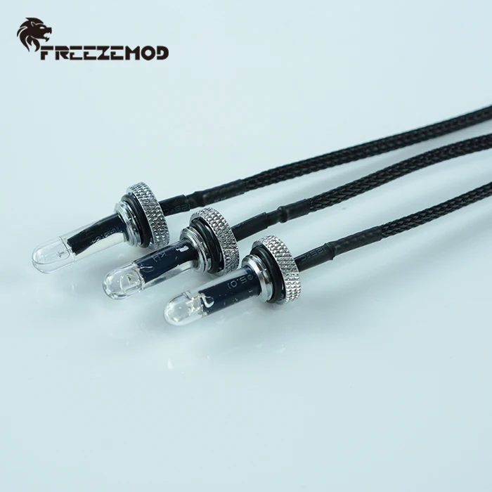 

FREEZE MOD lighting beautification component computer water cooled 12V water tank plug light package net version. DT-LEDC