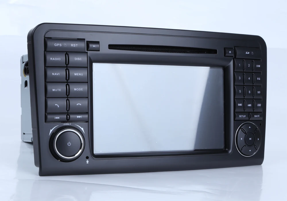 Best HIRIOT Car Android 7.1 DVD GPS Player For MERCEDES BENZ X164 W164 ML/GL-Class ML280 ML320 Radio BT Mirror link Wifi/4G DAB+2GRAM 2