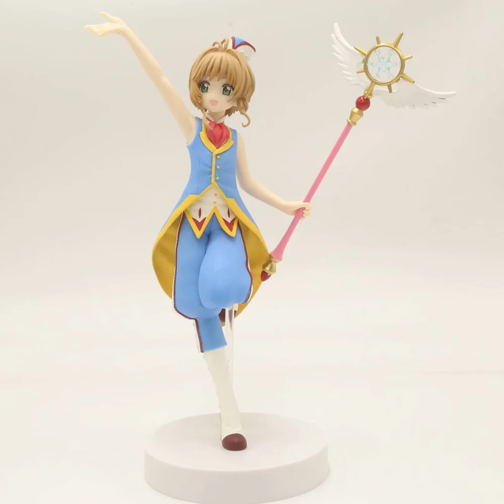 EXQ Card Captor Sakura Kinomoto экшн фигурка игрушки прозрачная карточная кукла Аниме Figma