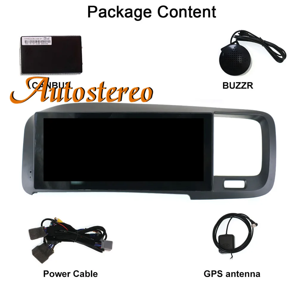 Excellent Android Car No DVD player For Volvo S60/V60 2011-2015 GPS navigation stereo Satnav Head unit Multimedia auto radio tape recorder 5
