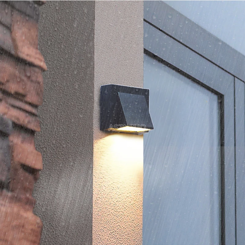 Outdoor Wall Lamp 3W Led porch Lights,Aluminum Lighting Garden Corridor Decoration Waterproof Wall lights Ip65