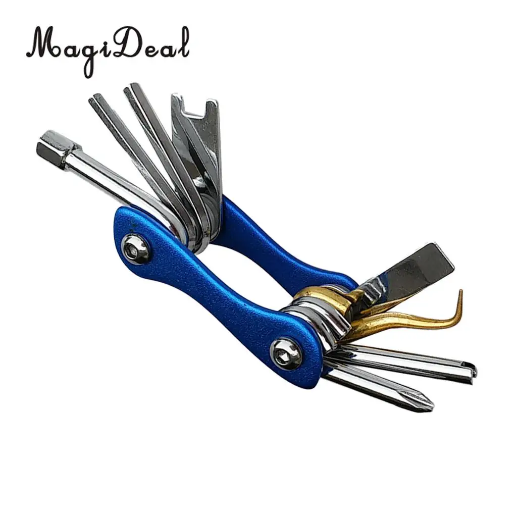 MagiDeal 8 in 1 Scuba Diving O-Ring Pick Wrench Screwdriver Multi Tool for Repairing Adjusting