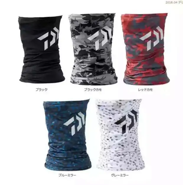 

2018 DAIWA NEW Fishing Scarf summer Breathable DAIWAS Anti mosquito Cold sensation outdoors Anti-UV Sunscreen DAWA Free shipping