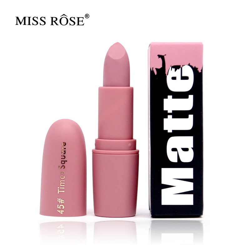 Miss Rose бренд Макияж матовая губная помада Красота Увлажняющая водостойкие Make up