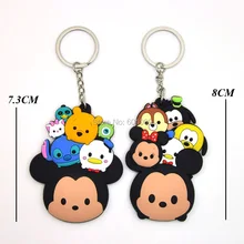 EMS 200 / Lot 2 стиля микки маус минни маус вышивки крестом гуфи собака дейзи брелок фигурки игрушки рождественский подарок