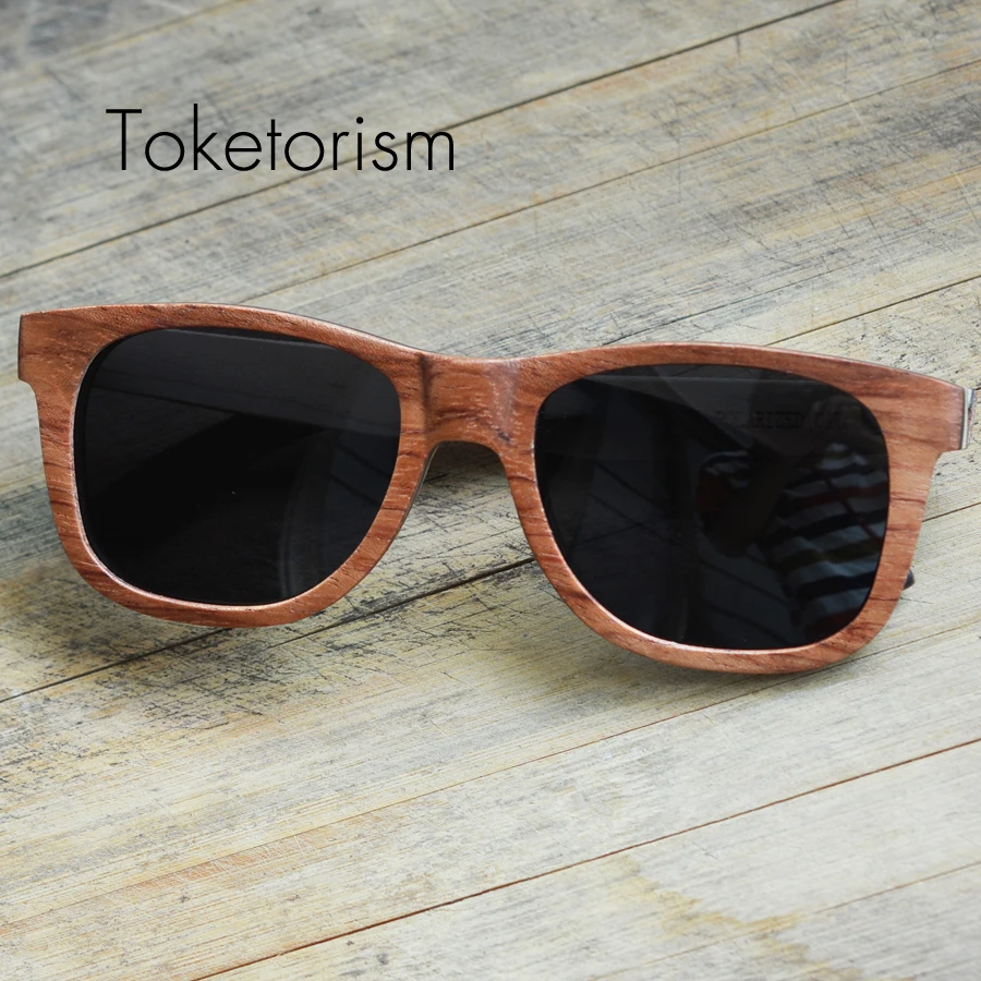 Toketorism винтажные Ретро-скейтборд ручной работы деревянные oculos de sol masculino поляризованные солнцезащитные очки для женщин 8003C8