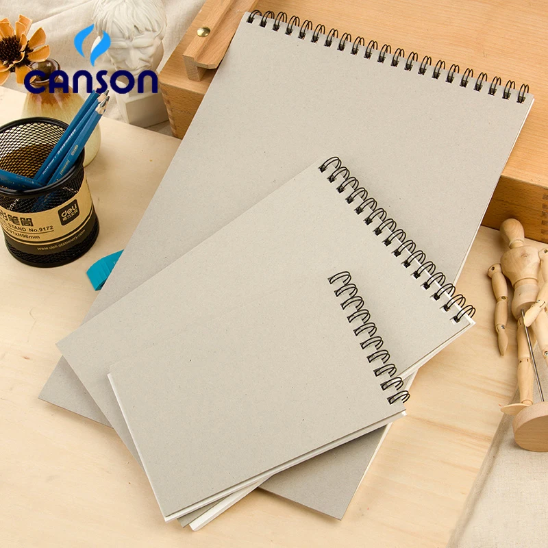 Canson 1557 sketchbook 180 г 16 к 8 к цветная свинцовая книга угольный карандаш Карандаш для рисования без кислоты мелкозернистые товары для рукоделия