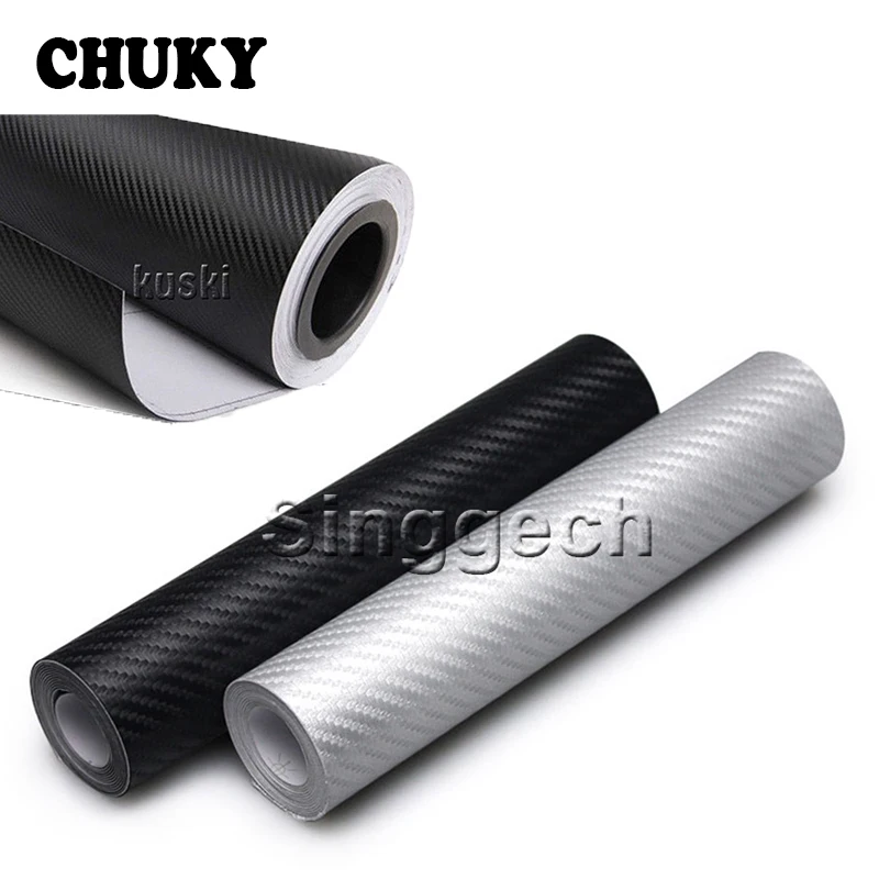 CHUKY 30 см x 127 наклейки для автомобиля из углеродного волокна Toyota RAV4 Yaris Avensis Nissan Qashqai