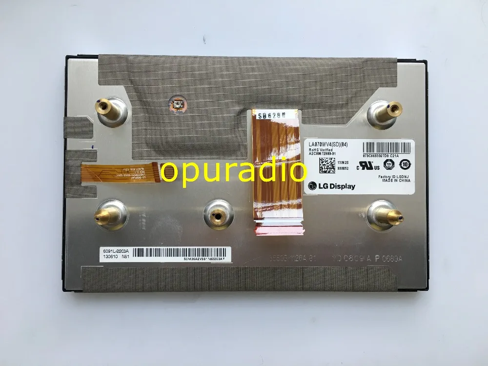 Фирменная Новинка LA070WV4SD04 LA070WV4-SD04 LA070WV4(SD)(04) дисплей ЖК-дисплей модуль 7-дюймовый дисплей для автомобиля Mercedes навигации мониторы