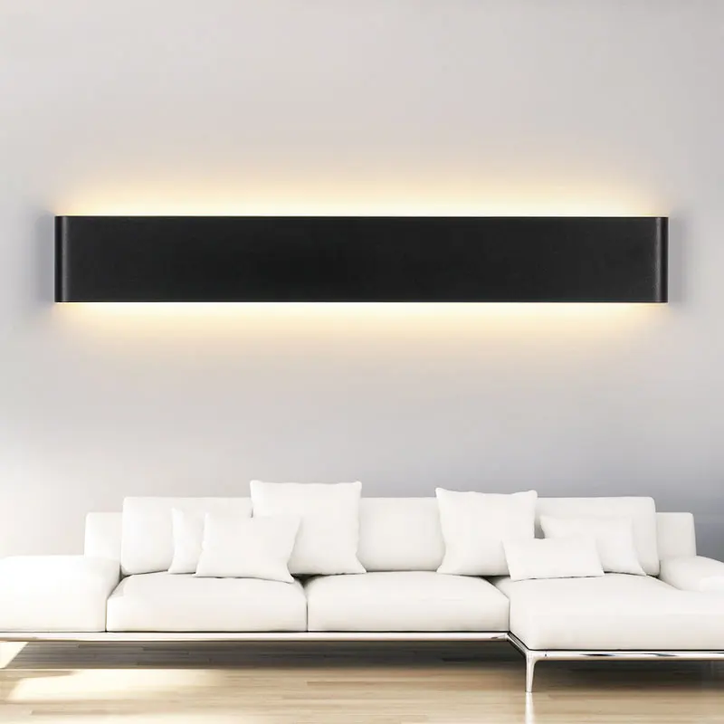 Modern wall lights lamp living room bedroom wall lights makeup dressing room bathroom Aluminum ...
