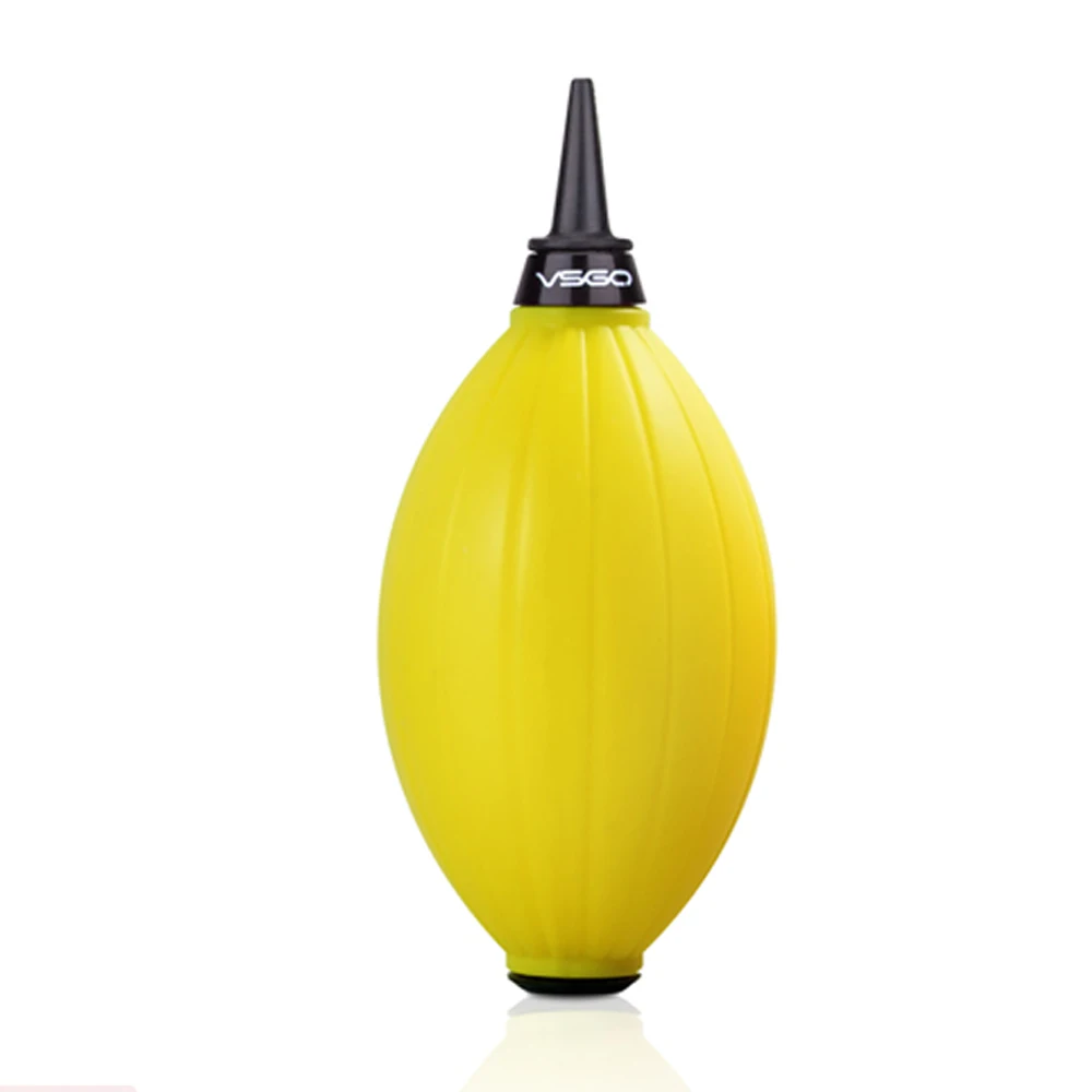 New VSGO Brand High Quality Rubber Material Mini Air Blower Kit For Professional LSR DLSR Camera Lens Cleaning Yellow Color. must have cleaning kit for digital camera air blower cloth brush spray