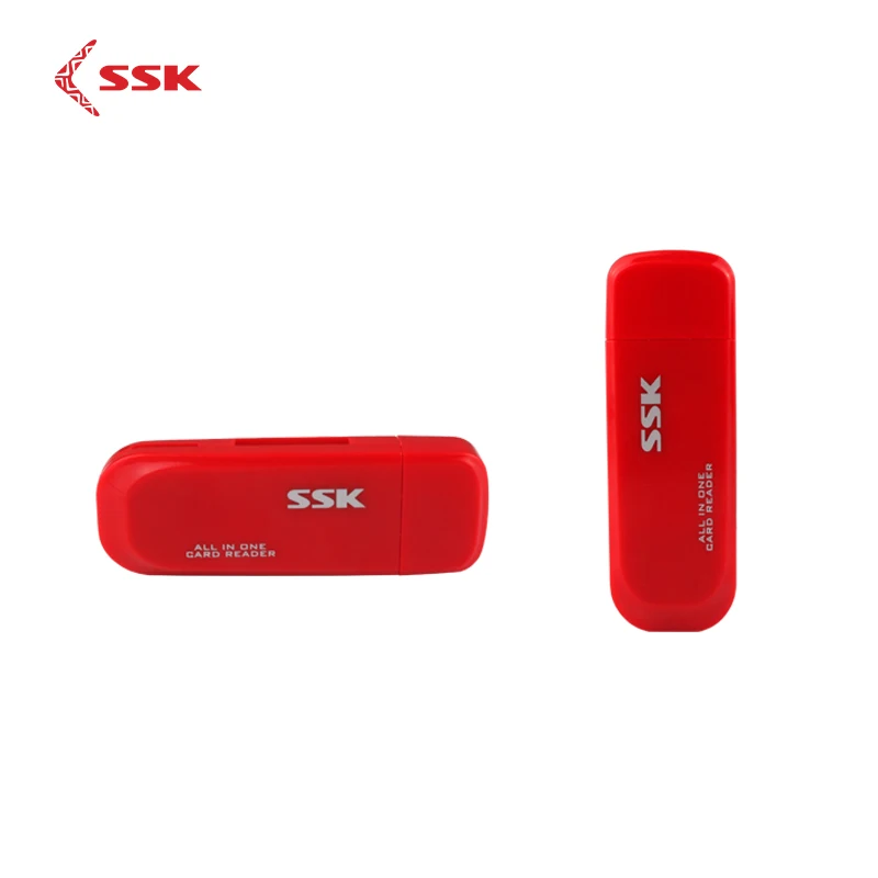 

SSK SCRM060 All-in-1 USB2.0 Card Reader Super Speed Read Multi Memory Card for Computer Laptop Smart USB Card Reader