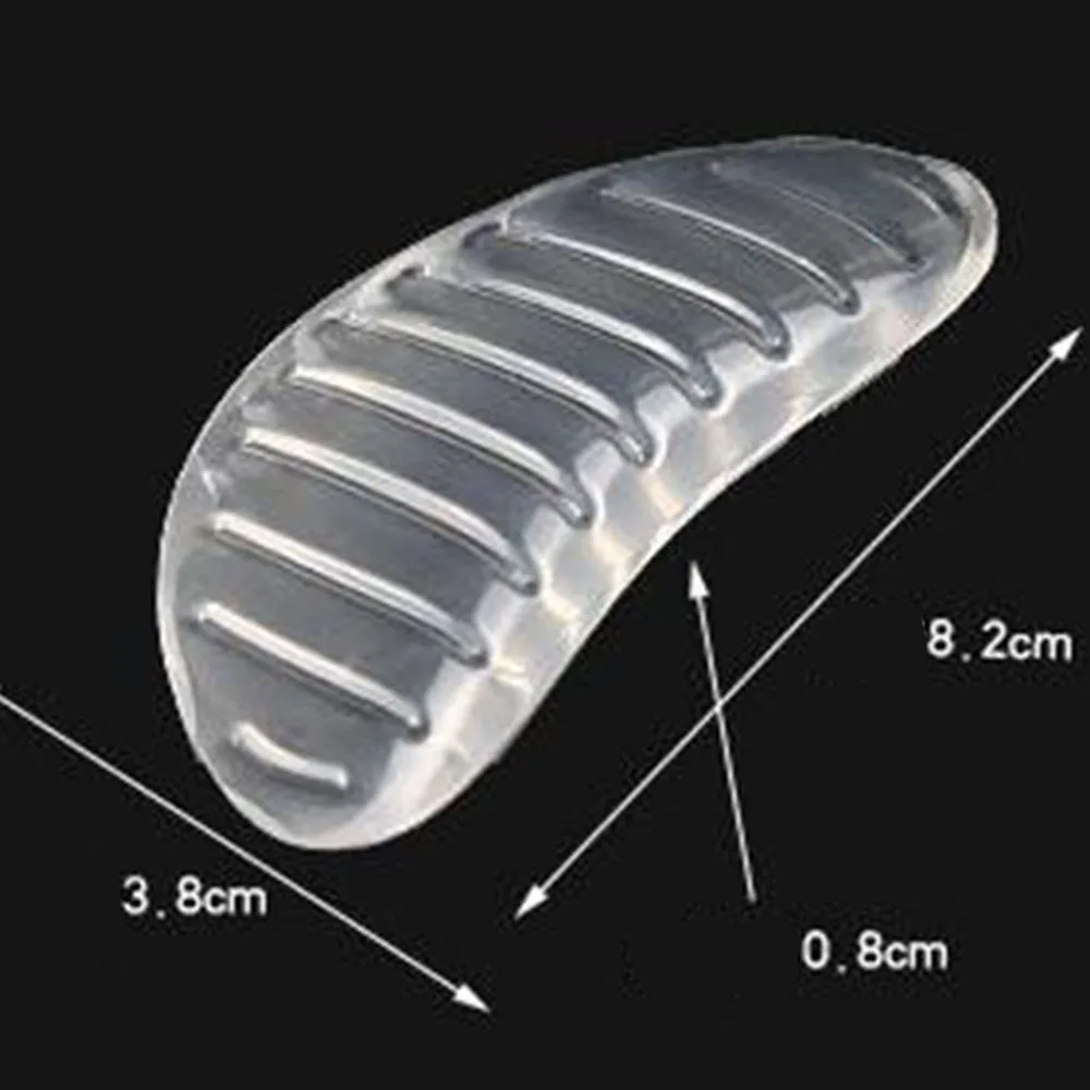 Женский силиконовый гелевый для ног стельки на подушке прозрачная полосатая обувь Массажная стелька на высоком каблуке