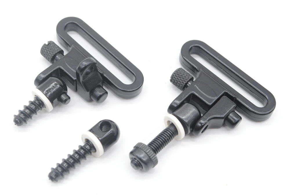 

TriRock 2 pcs 1.25'' Sling Swivels with 3 pcs Screw Studs Heavy Duty Sling swivel Set