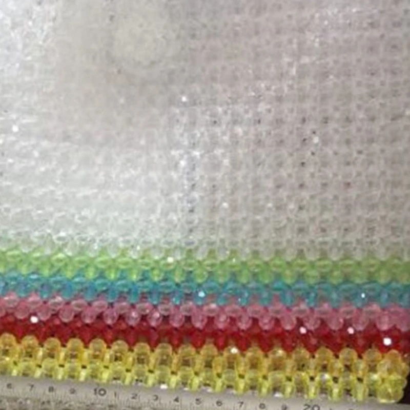 Minority Rainbow Handbags Handmade Beaded Bag Heavy Work Beads Package Ins Super Fire Handbag Woven Bag