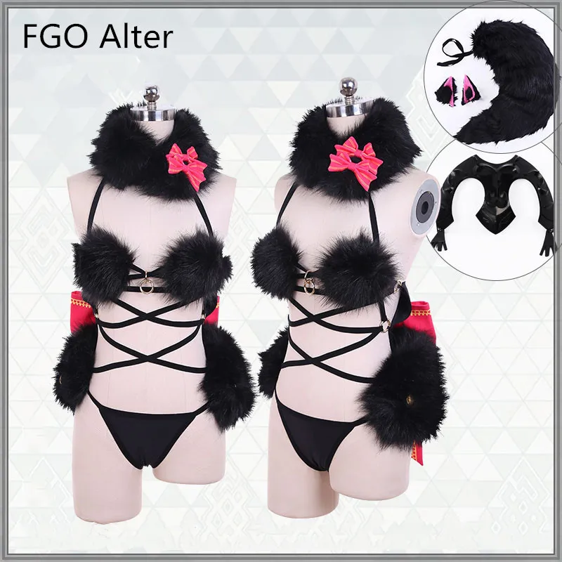 

Anime! Fate/Grand Order FGO Jeanne d'Arc Alter Sexy Lingeries Uniform Cosplay Costume For Female Free Shipping