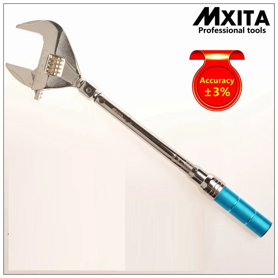 

14X18 10-150N.m (0-45MM), MXITA 3% OPEN Torque Wrench Adjustable Interchangeable Hand Spanner tire repairing tool