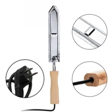 Электрический Нож для удаления укупорки пчелы Пчеловодство медорез из нержавеющей стали скребка медогонка инструменты для пчеловодства Великобритания/ЕС/AU/US Plug