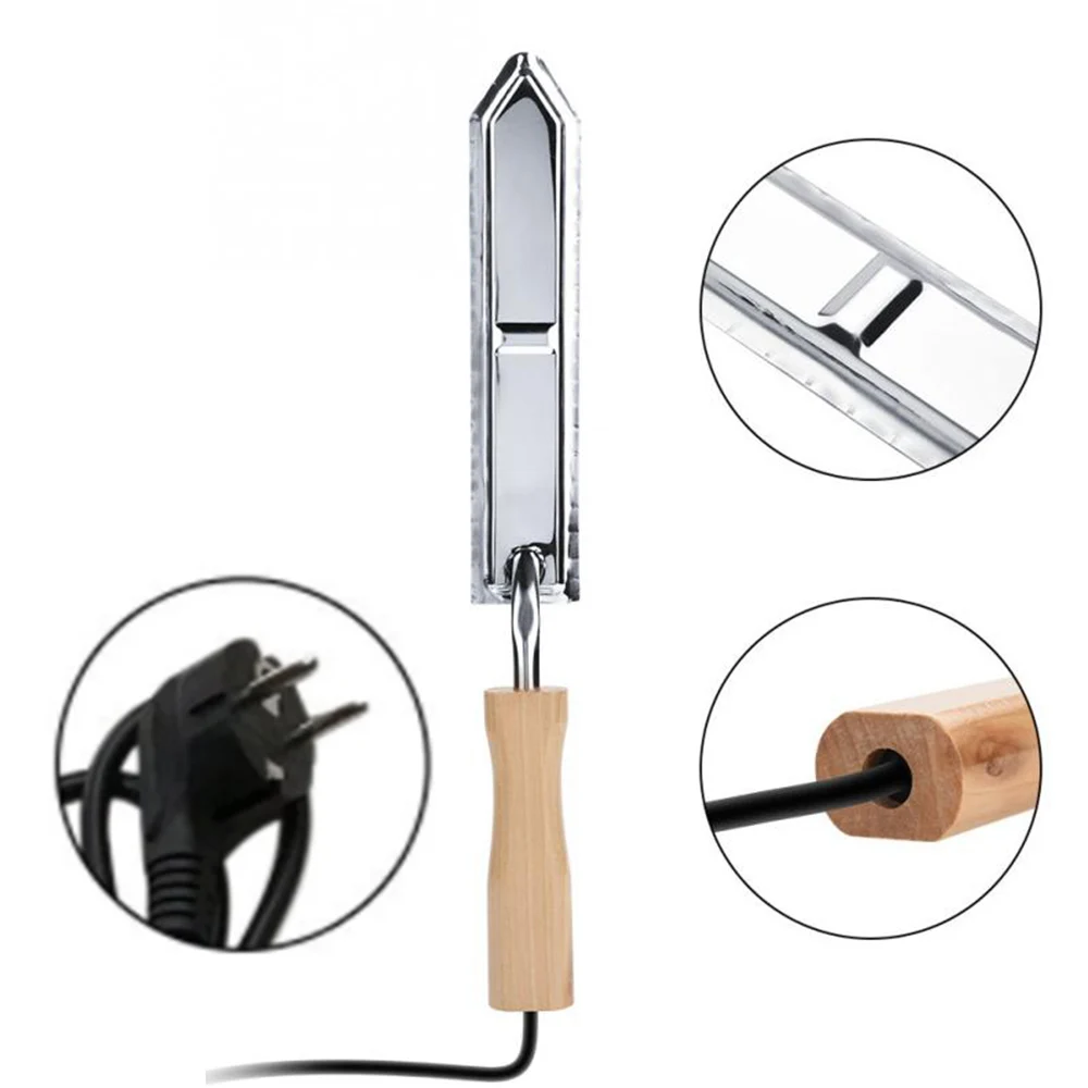 

Electric Uncapping Knife Bee Beekeeping Honey Cutter Stainless Steel Scrape Bee Extractor Beekeeping Tools UK/EU/AU/US Plug