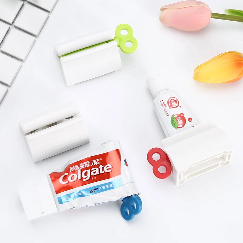 Toothpaste Squeezer Multifunctional Dispenser Facial Cleanser Clips Manual Tube Tools Bathroom Accessories