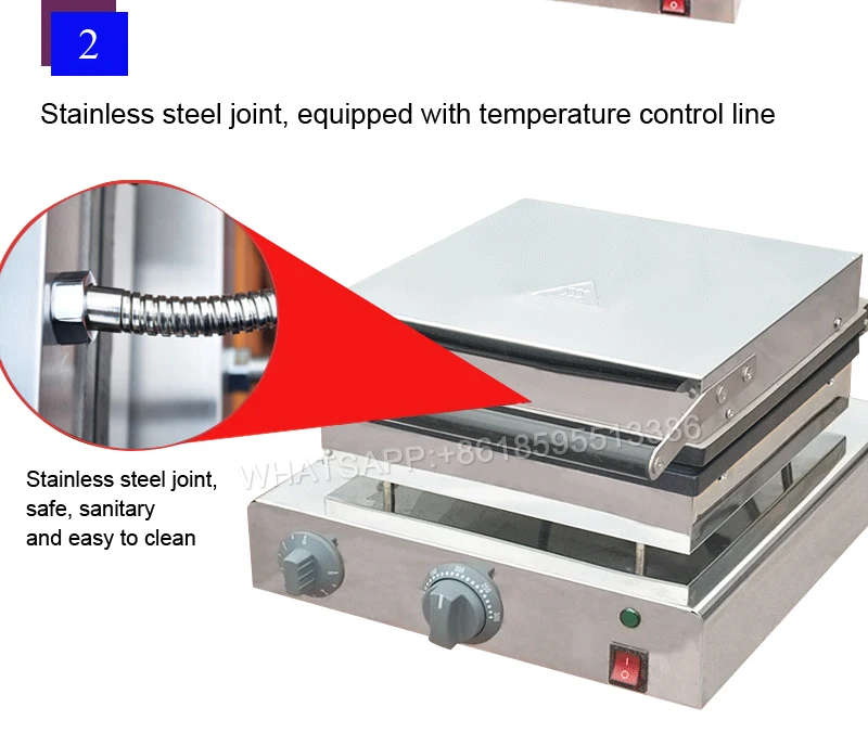 Commercial waffle making machine; ice cream waffle cone maker waffel machines
