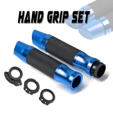 7/" 22 мм CNC алюминиевая уличная и гоночная универсальная гоночная мотоциклетная ручка руль мото ручка для Kawasaki Suzuki Yamaha