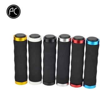 

PCycling Bicycle Grips Ergonomics Sponge Cycling Handlebar Grips MTB Road Bike Bicycle Fixed Gear Lock-on Soft Palm Grips