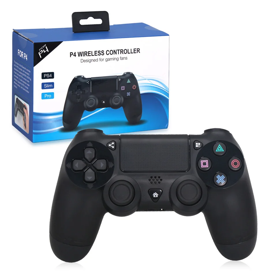 Wireless Bluetooth Game Controller for Sony PS4 / PS4 Slim / PS4 PRO Joystick Gamepads Black Game Controller цена Wireless Bluetooth Game Controller for Sony PS4 / PS4 Slim / PS4 PRO Joystick Gamepads Black Game Controller цены онлайн